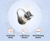 NNEOBA Ear Clip Open-Ear Wireless Earbuds