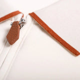 Men's Zip-Up Polo Shirt