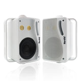 NNEOBA 2PCS Passive Wall-Mount Speakers White