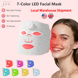 NNEOBA 7-Color LED Facial Mask for Light Therapy Skincare