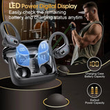 NNEOBA Bluetooth 5.4 Wireless Earbuds with Ear Hooks