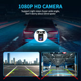 NNEOBA Universal 1080P Rear View Camera AHD 4 Pin 2.5mm HD Black