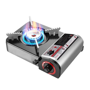 NNEOBA Camping Stove with Electronic Ignition Grey