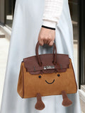 NNEOBA Cartoon Plush Crossbody Shoulder Bag