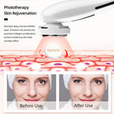 NNEOBA Ultrasonic Skin Scrubber, EMS Massager, LED Light Therapy Beauty - Illuminate, Lift, and Rejuvenate Your Skin