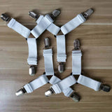 NNEOBA 4Pcs/Set Elastic Bed Sheet Grippers Belt