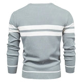 Men's Patchwork Knit Sweater