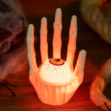 1-10PCS Halloween Party Table Decoration Prop Pumpkin Light  Ghost Hand for Haunted House Scene Setup and Holiday Atmosphere