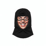 Funny Full Face Mask 3D Printed Celebrity Face Masks Elastic Mesh Halloween Cosplay Party Props Balaclava Headcovers
