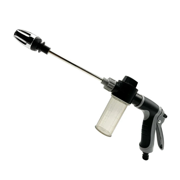 NNEOBA High Pressure Spray Water Gun Multipurpose Car Wash Silver