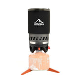 NNEOBA All-in-One Camping Cooking System with Heat Exchanger Black