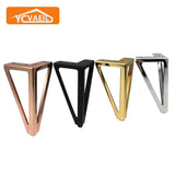 NNEOBA 4pcs Height 15cm Legs for Furniture Metal Thickened Iron Sofa TV Cabinet Feet Bathroom Cabinet Bed Coffee Table Replacement Legs