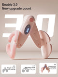 NNEOBA LED Counting Pelvic Floor Leg Clamp Trainer Pink