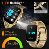 NNEOBA HD Display Smart Watch Fitness Tracker Gold
