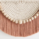 NNEOBA Bohemian Bliss: Chic Cotton Macrame Wall Hanging for Home Decor