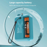 NNEOBA Mini Portable FM Radio Rechargeable Blue