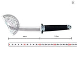 NNEOBA Samurai-Style Kitchen Knife Black