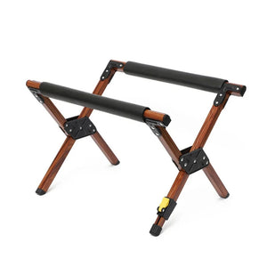 NNEOBA Folding Camping Stand Adjustable Anti-Slip Brown