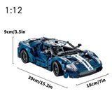 NNEOBA 1:12 Supercar Building Blocks