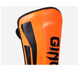 NNEOBA Mixed Martial Arts Shin Guards Protection Pads Orange