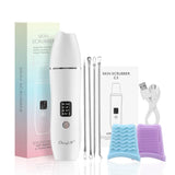 NNEOBA Ultrasonic Skin Scrubber, EMS Massager, LED Light Therapy Beauty - Illuminate, Lift, and Rejuvenate Your Skin