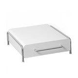 NNEOBA Compact Coffee Pod Drawer Space-Saving K-Cup Holder White