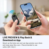NNEOBA Mini Full HD WiFi Action Body Camera for Helmet & Motorcycle