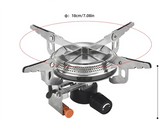 NNEOBA Ultralight Camping Gas Stove Head Silver