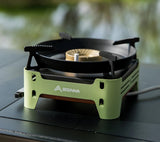 NNEOBA Camping Gas Stove Cassette Furnace Green