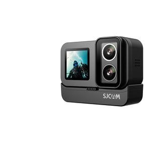 NNEOBA 4K Dual-Lens Action Camera Power Stick Included Black