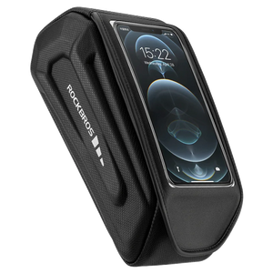 NNEOBA 1.7L Waterproof Frame Bike Touchscreen Case Holder Bag Black