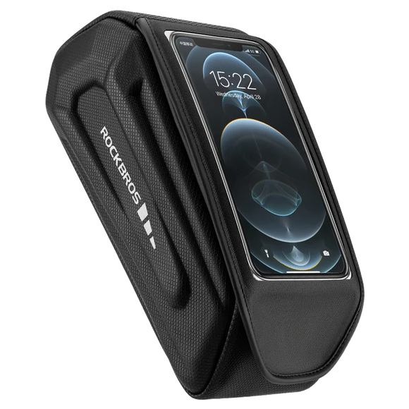 NNEOBA 1.7L Waterproof Frame Bike Touchscreen Case Holder Bag Black