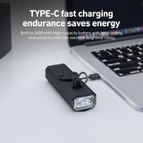 NNEOBA 500 Lumen USB Rechargeable Bike Light Black
