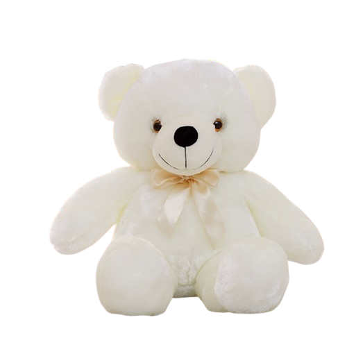 NNEOBA 32-50cm Luminous Creative Light Up LED Teddy Bear Stuffed Animals Plush Toy Colorful Glowing Teddy Bear Christmas Gift for Kid