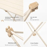 NNEOBA Desert Fox Portable Folding Table