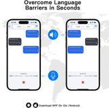 NNEOBA AI Real-Time Translation Wireless Earbuds