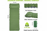 4-Inch Extra Thick Self-Inflating Sleeping Pad