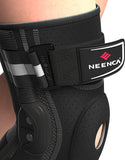NNEOBA Knee Brace with Copper Side Stabilizers XL Medical Knee Support Black