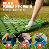 NNEOBA Double Inflatable Camping Mattress Ultralight Sleeping Pad
