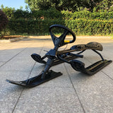 NNEOBA Unpowered Skis Children's Snow Scooter