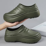 Men's EVA Closed-Toe Work Shoes – Waterproof & Non-Slip