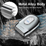 NNEOBA Portable Mini Electric Shaver for Men