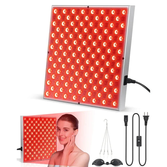 NNEOBA LED Red Light Therapy Panel Lamp: Facial Anti-Aging, Skin Care