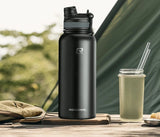 NNEOBA 550ML Thermal Water Bottle Black