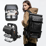 NNEOBA 50L Travel Backpack Anti-Theft Design Black