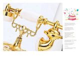 NNEOBA Vintage-Inspired Old-Fashioned Telephone Music Box in Light Luxury Classic Style