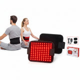 NNEOBA Portable Red & Infrared Therapy Belt with Heat & Massage
