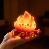Mini Cartoon Campfire LED Night Light Cute Silicone-Style
