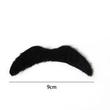 12Pcs/Set Self Adhesive Fake Beard Mustaches Mexican Fiesta Party Supplies Halloween Christmas Costume Fake Mustaches Sticker