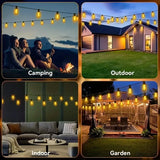 20M 30M ST38 Garland Light String Shatterproof LED Bulbs Outdoor IP44 Patio Garden Wedding Party Halloween Christmas Decor Lamp